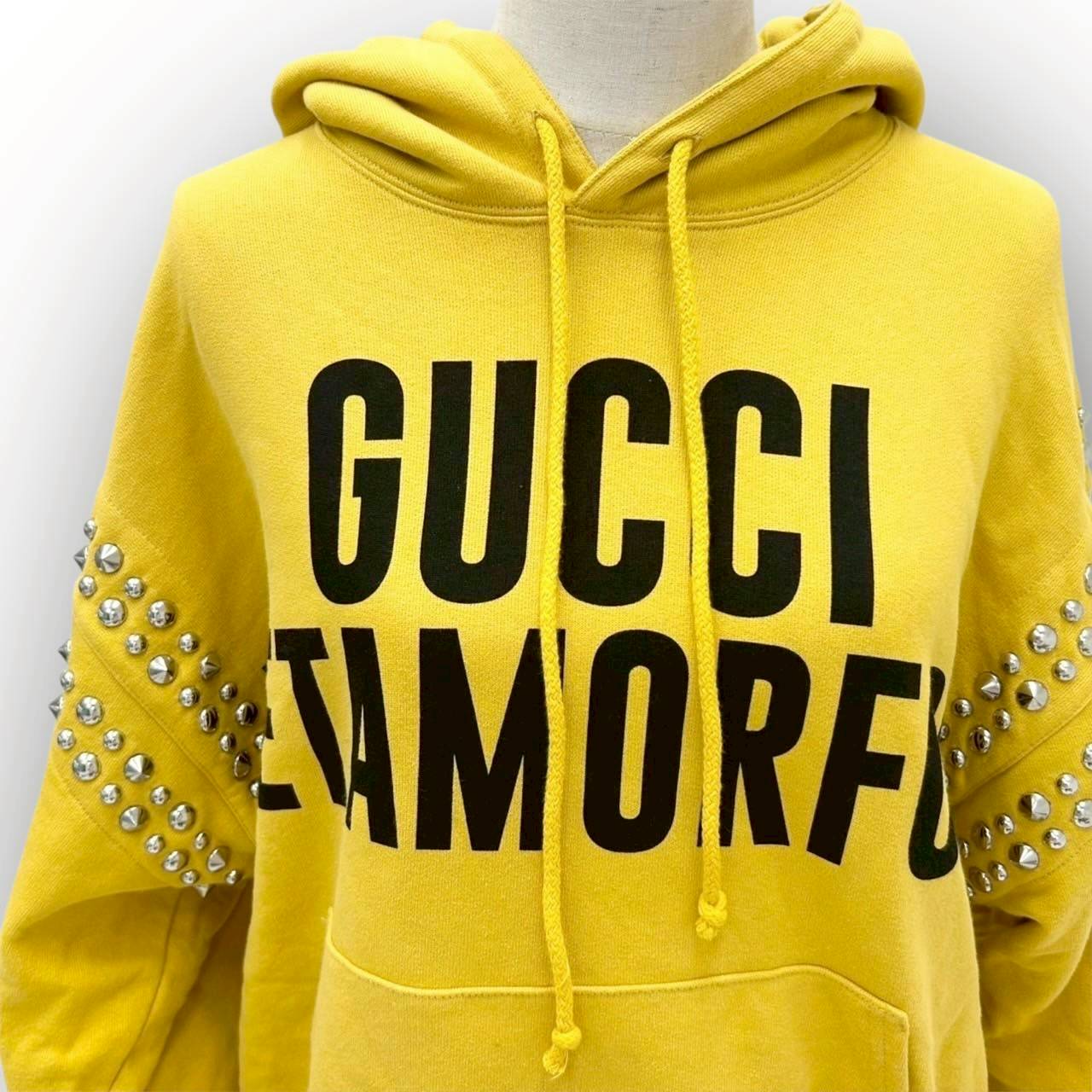 【SRC-1】GUCCI 黄色パーカー METAMORFOSI