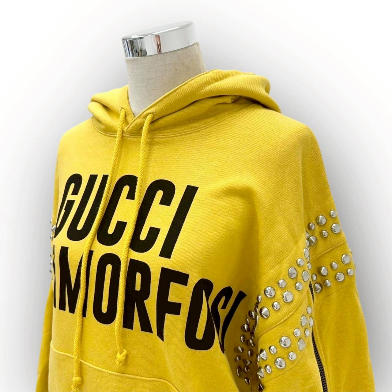【SRC-1】GUCCI 黄色パーカー METAMORFOSI