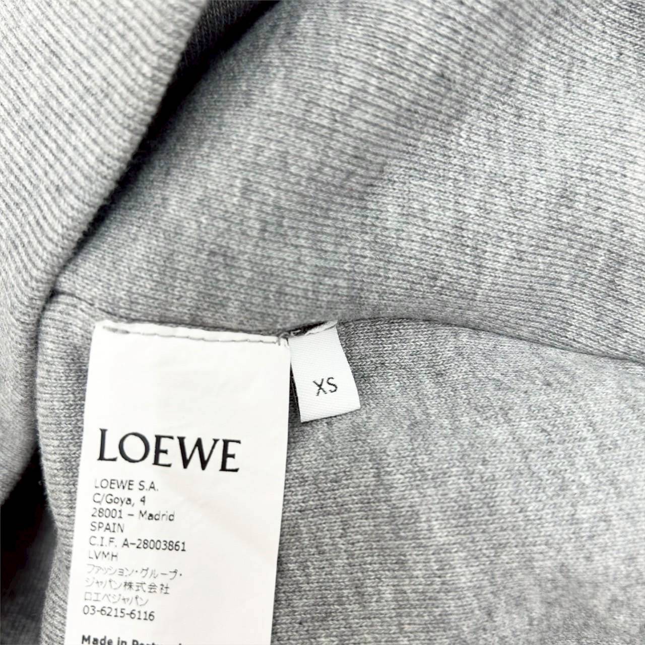 【SRC-10】LOEWE グレー パーカー