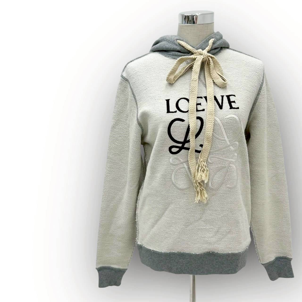 【SRC-10】LOEWE グレー パーカー