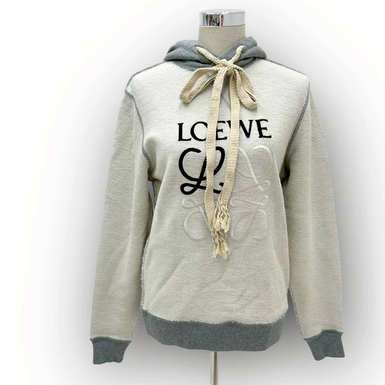 【SRC-10】LOEWE グレー パーカー