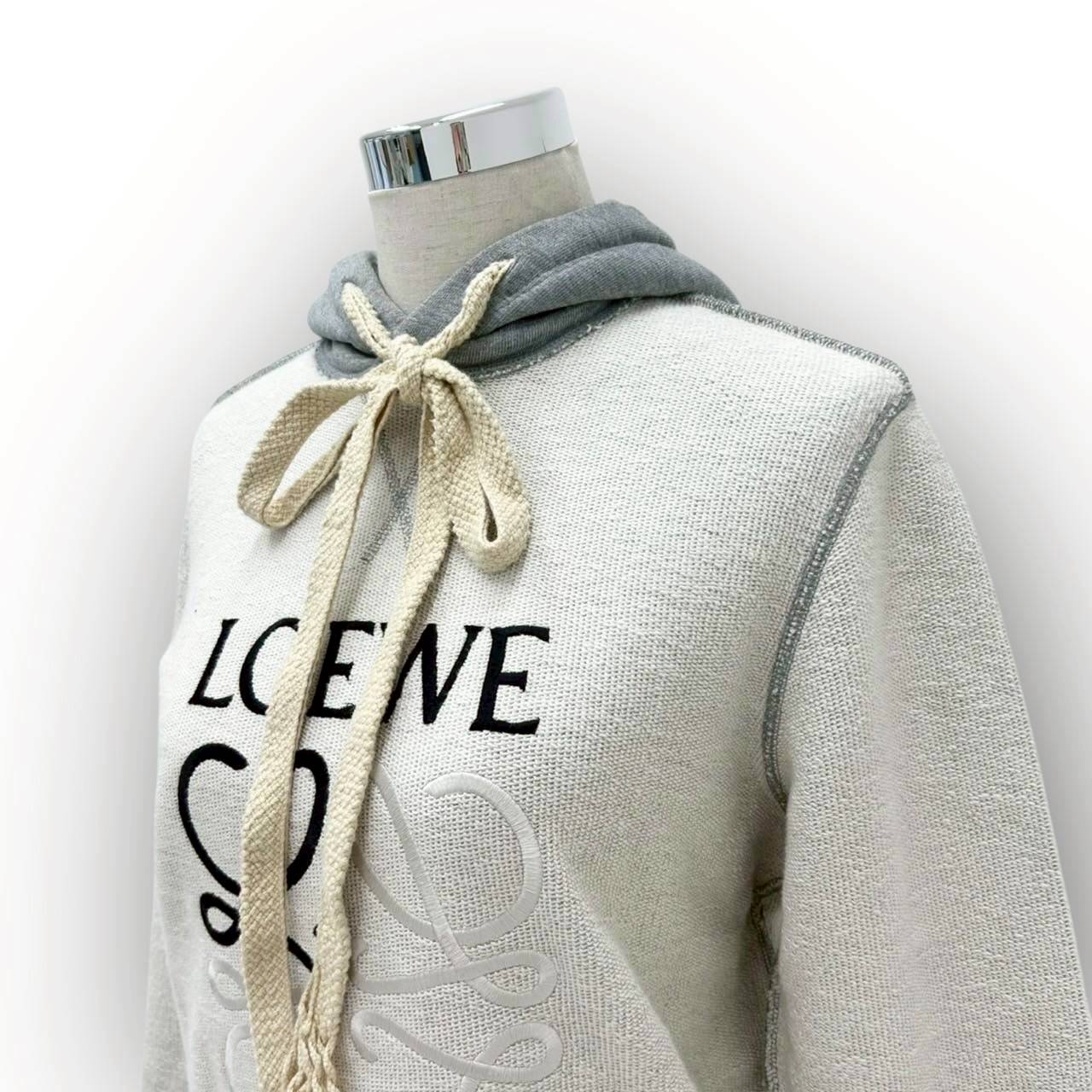 【SRC-10】LOEWE グレー パーカー