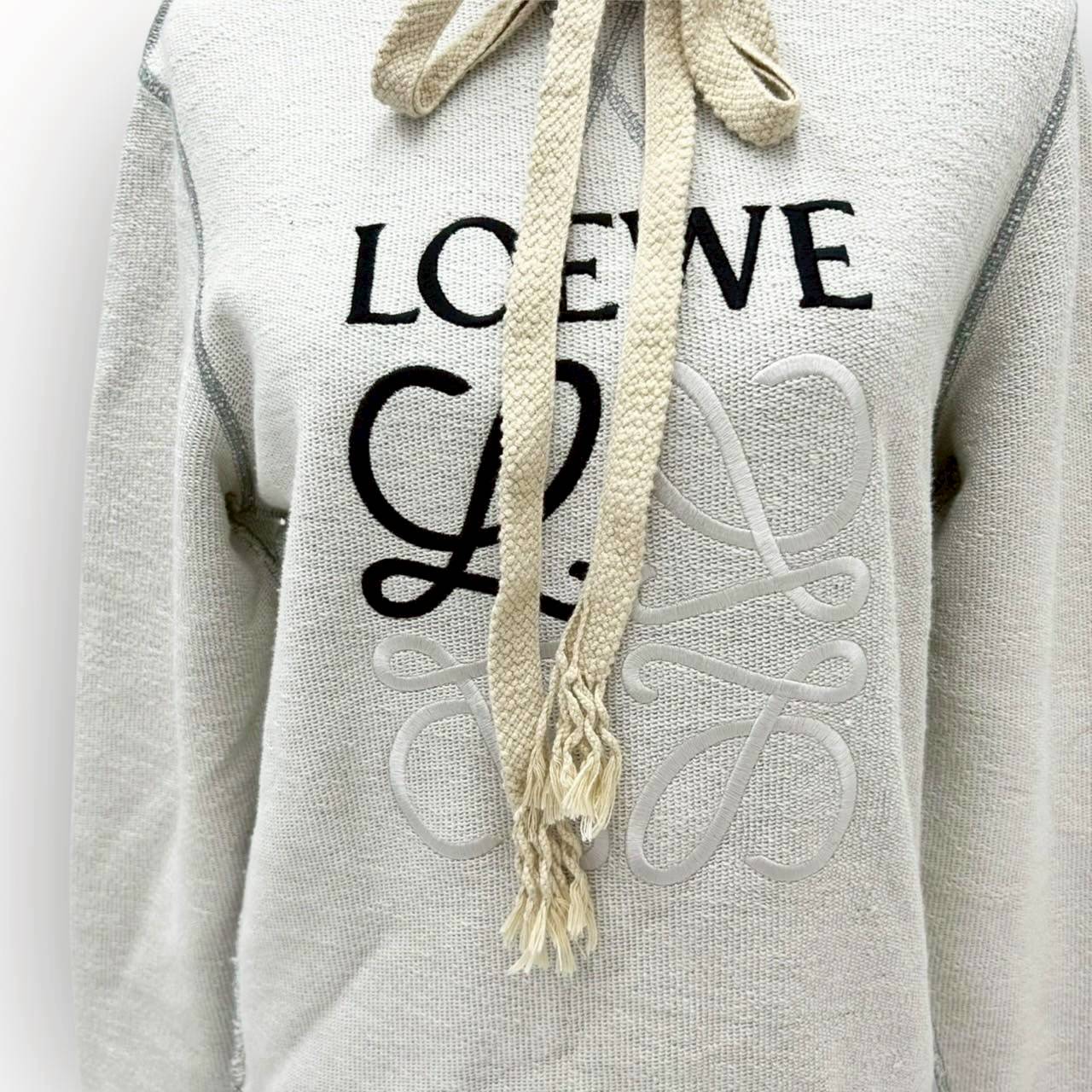 【SRC-10】LOEWE グレー パーカー