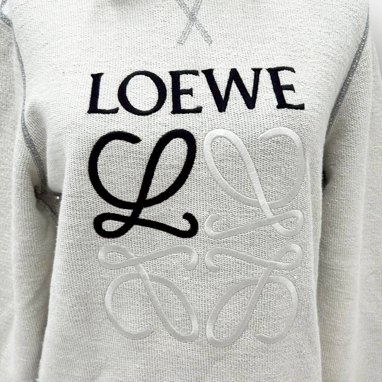 【SRC-10】LOEWE グレー パーカー