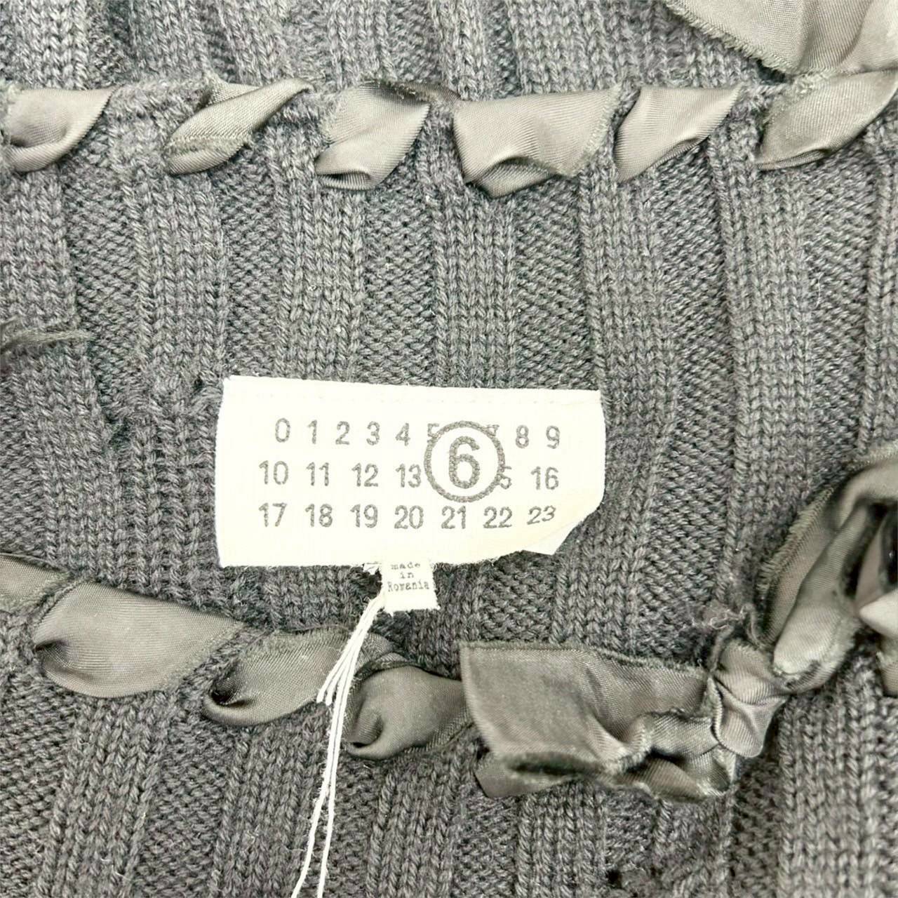【SRC-16】Maison Margiela ニット袖口紐 ブラック