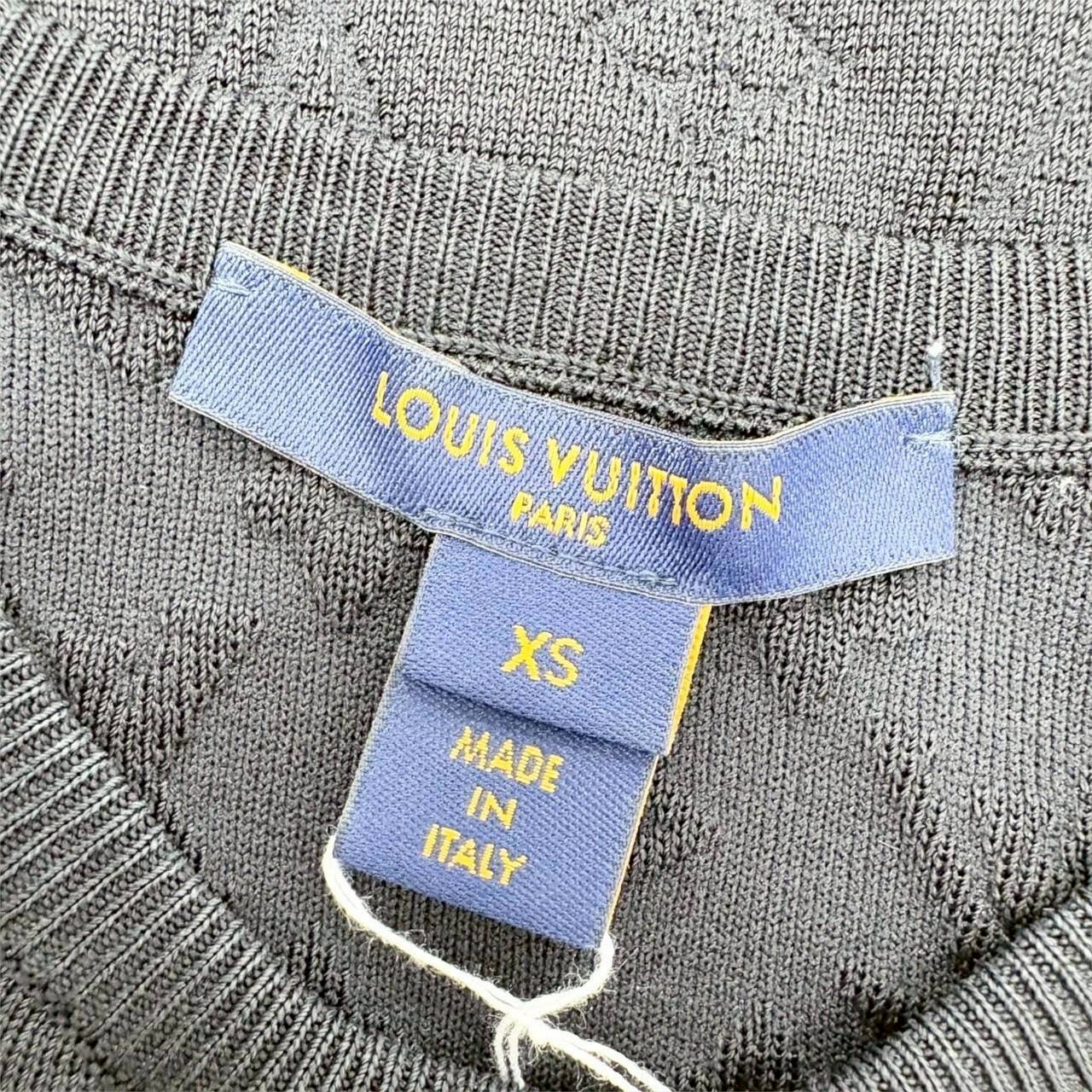 【SRC-20】LOUIS VUITTON ニット ベスト ブラック