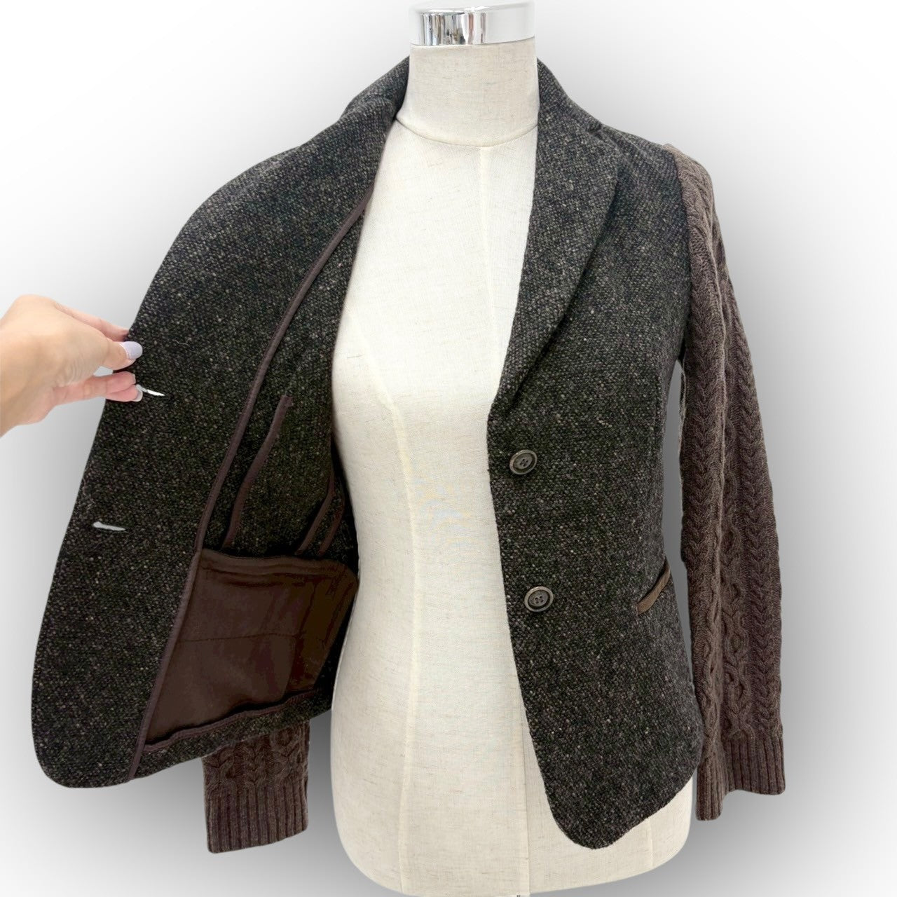 【SRC-23】Max Mara WEEKEND ジャケット・ブルゾン 50460623050/ウール90%/ポリアミド10%/40