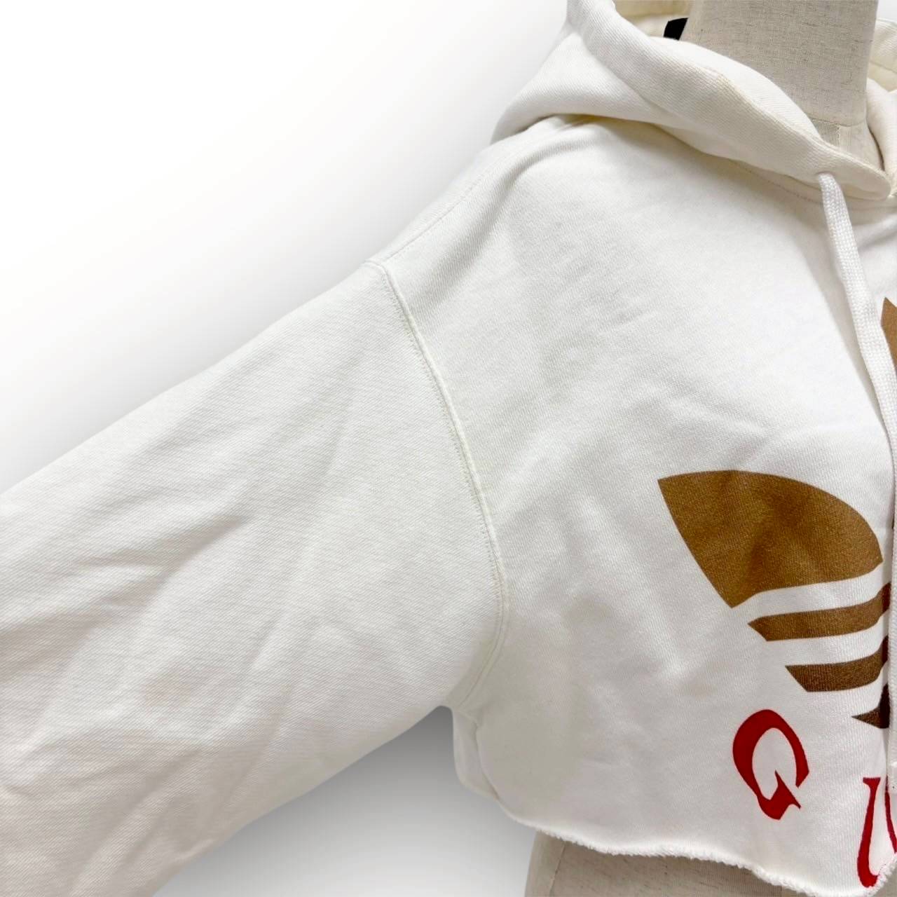 【SRC-5】GUCCI ショート丈パーカー adidasロゴ