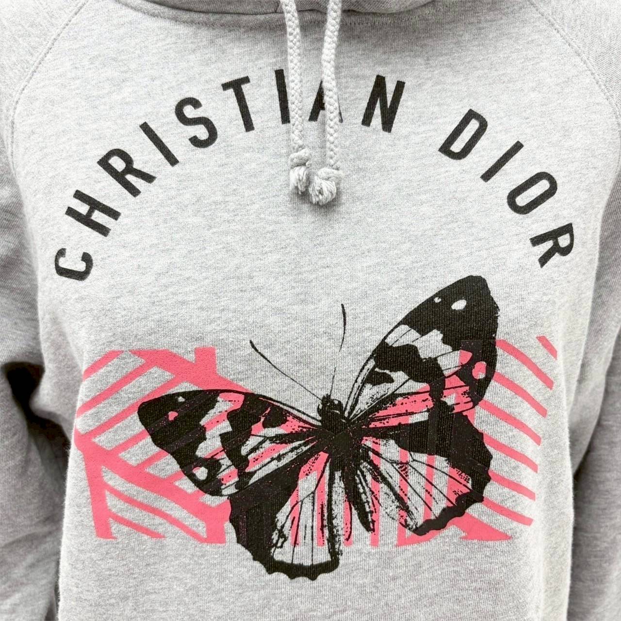 【SRC-6】Christian Dior グレーパーカー 蝶々