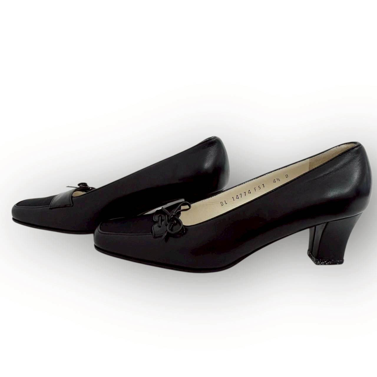 【SRC-61】SalvatoreFerragamo パンプス レザー/レディース/ブラック