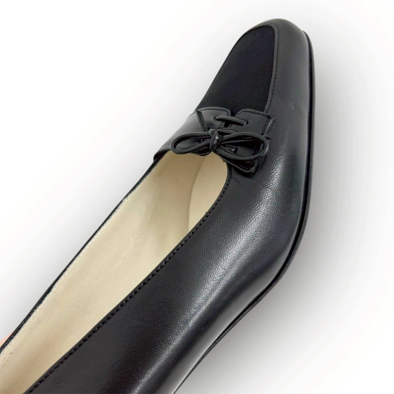 【SRC-61】SalvatoreFerragamo パンプス レザー/レディース/ブラック