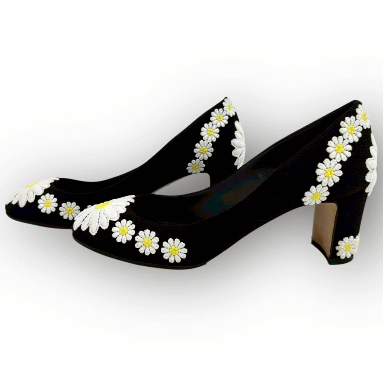 【SRC-63】DOLCE&GABBANA 花柄 パンプス 36