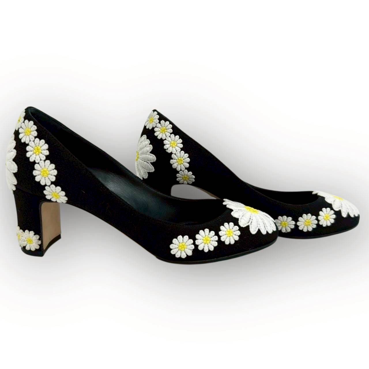 【SRC-63】DOLCE&GABBANA 花柄 パンプス 36