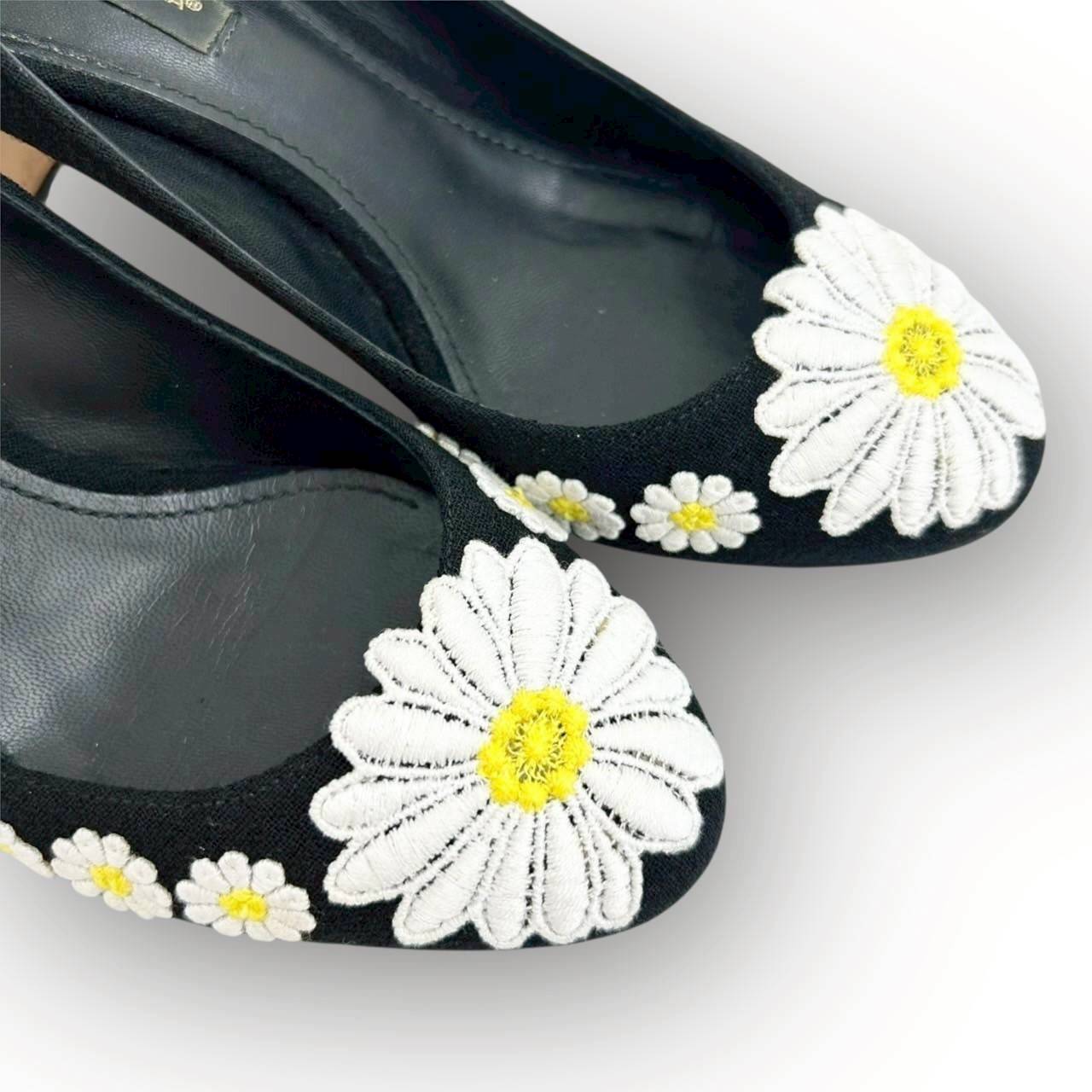 【SRC-63】DOLCE&GABBANA 花柄 パンプス 36