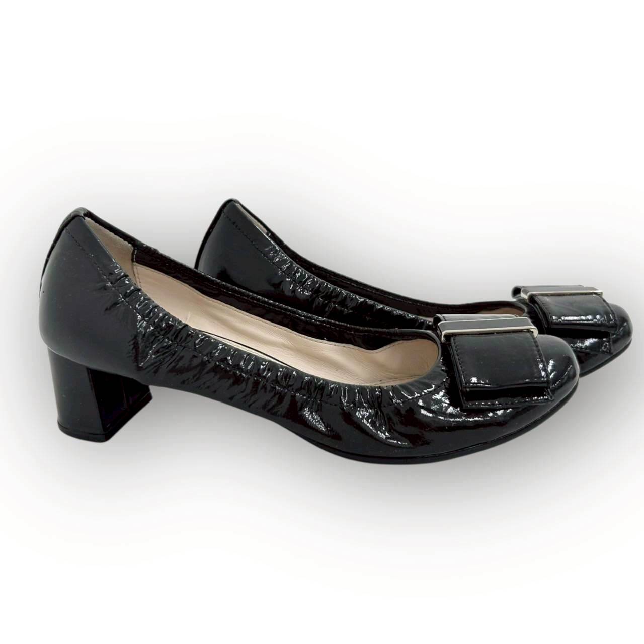 【SRC-65】PRADA パンプス フラットシューズ ブラック