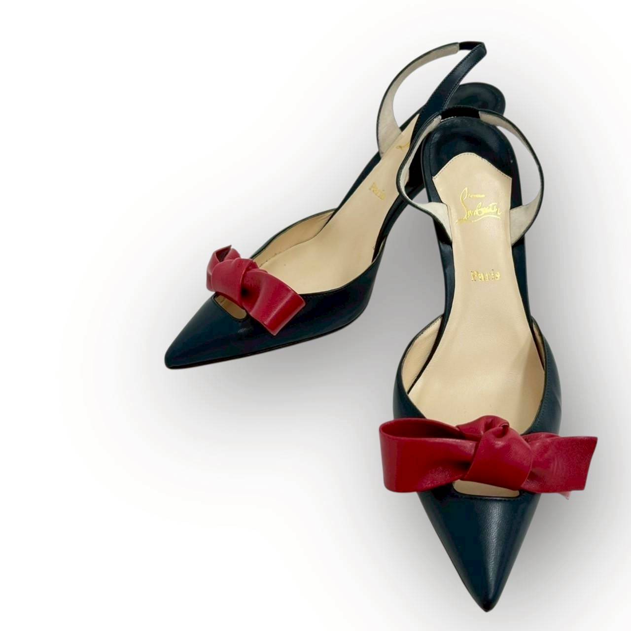【SRC-66】Christian Louboutin パンプス リボン