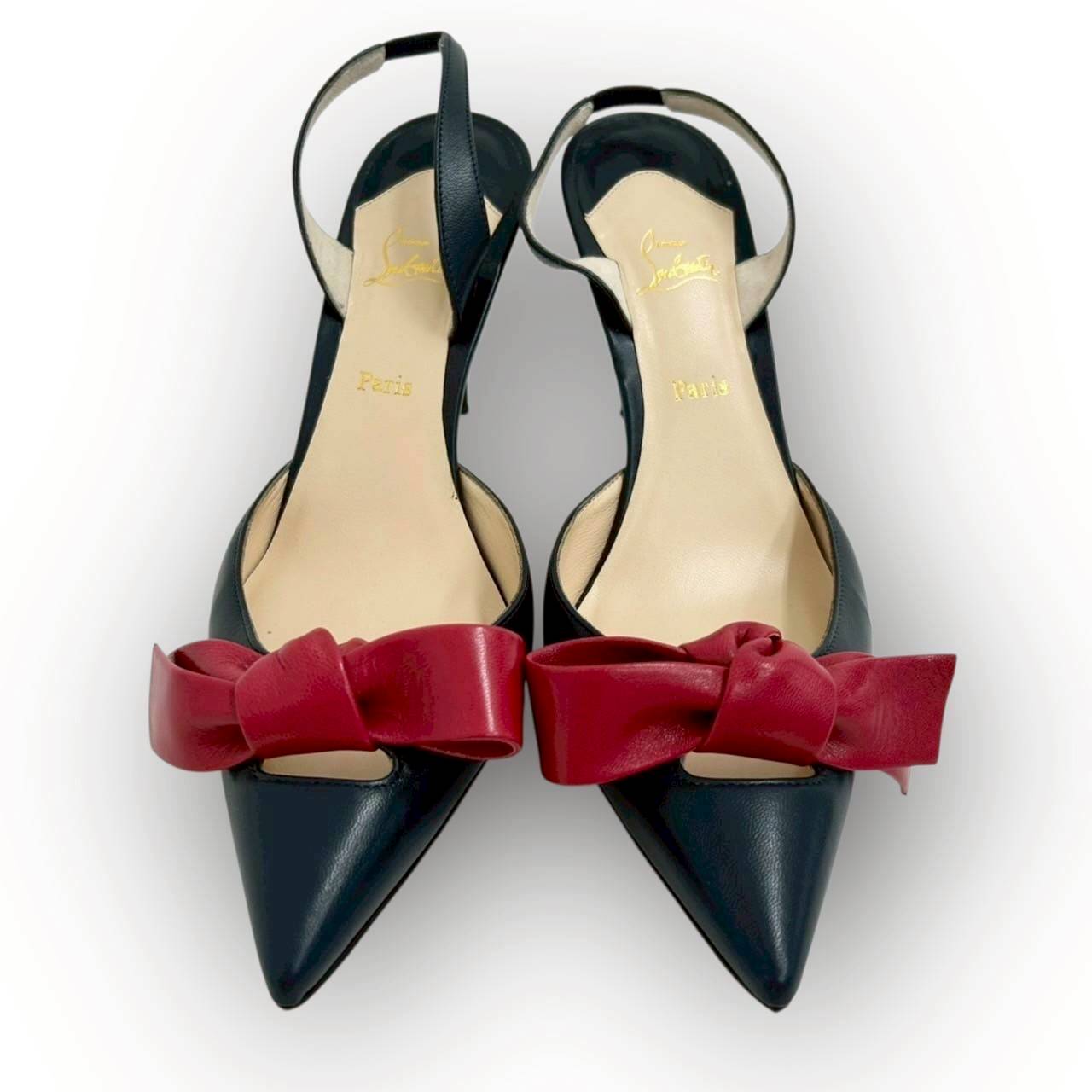 【SRC-66】Christian Louboutin パンプス リボン
