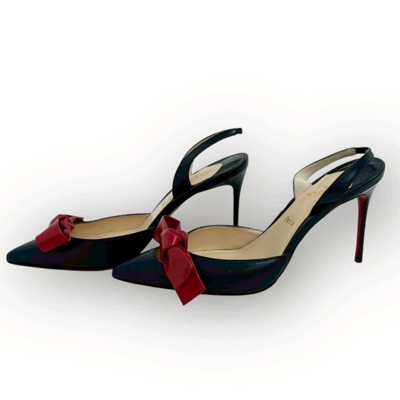 【SRC-66】Christian Louboutin パンプス リボン
