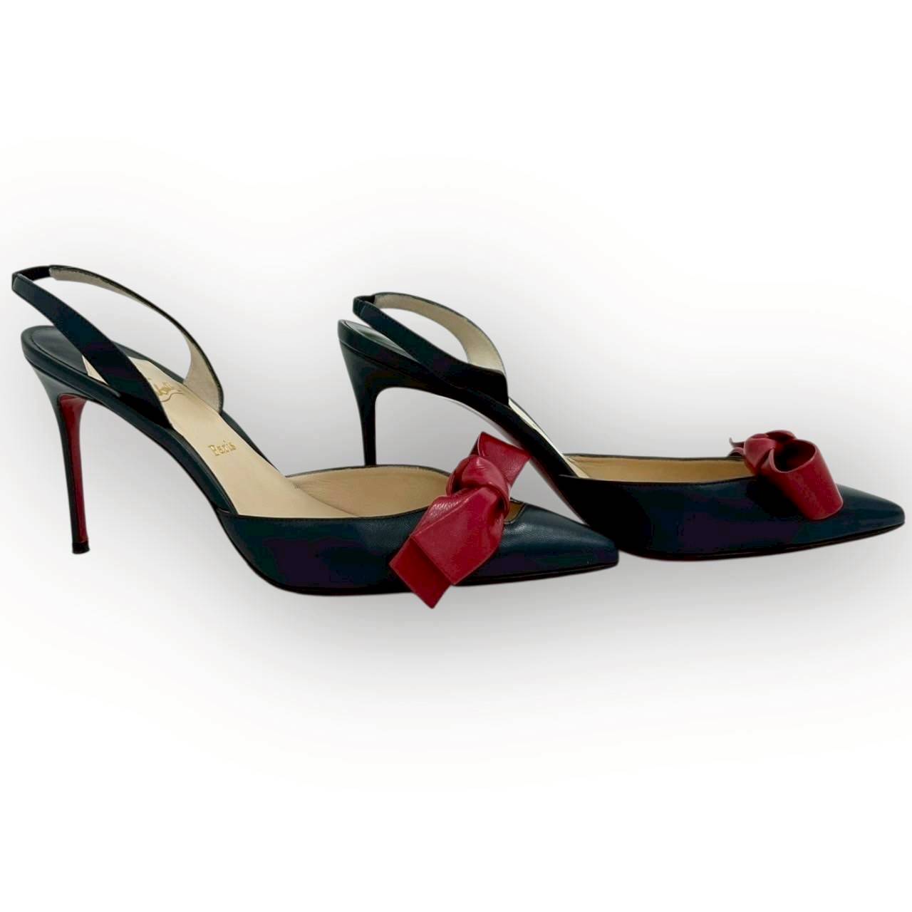【SRC-66】Christian Louboutin パンプス リボン