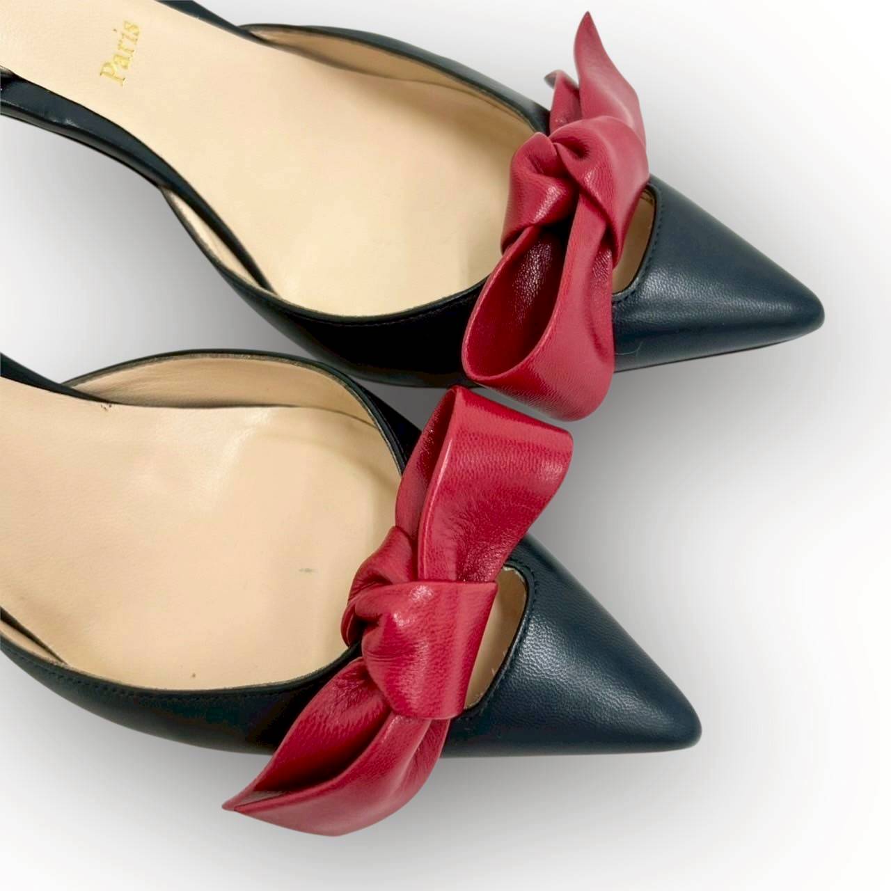 【SRC-66】Christian Louboutin パンプス リボン
