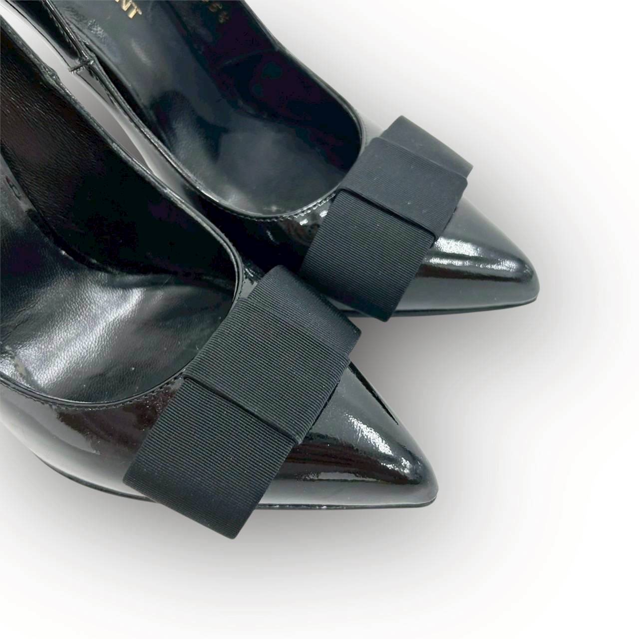 【SRC-70】SAINT LAURENT パンプス 315538/エナメル/35H/付属品:・箱