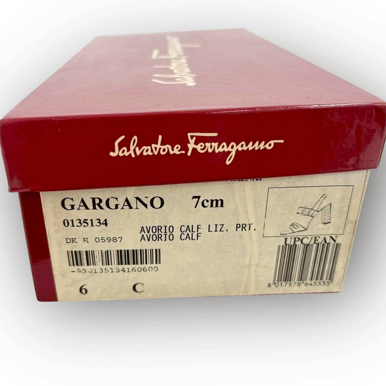 【SRC-81】SalvatoreFerragamo パンプス レザー/レディース/ブラウン/付属品:箱