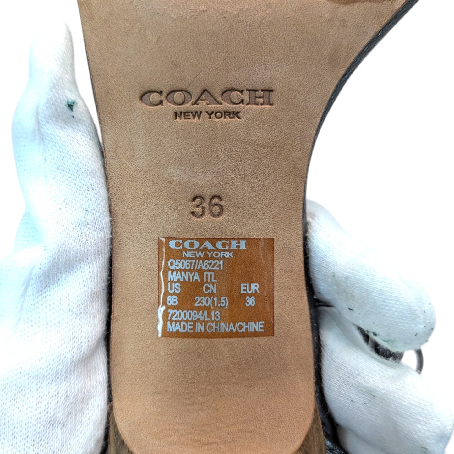 COACH コーチ サンダル 36