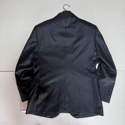 【OG-22】GIVERDYE （ジバルディ）617B8002　ネイビー シャドーストライプツーパンツスーツ　A3