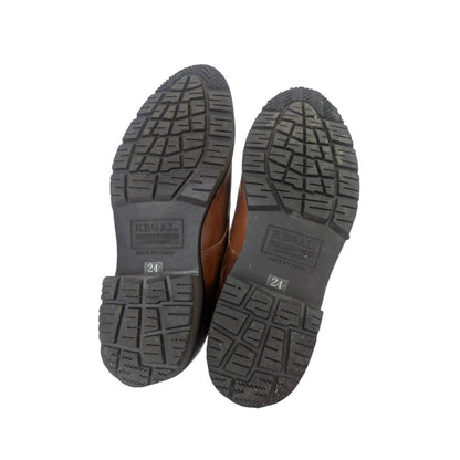 【RC2511-62】REGAL ローファー ブラウン メンズ 24