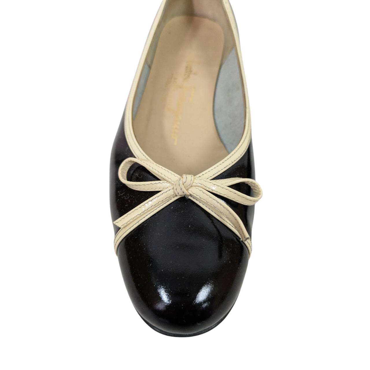 RC2601-306 Salvatore Ferragamo パンプス バイカラー 5