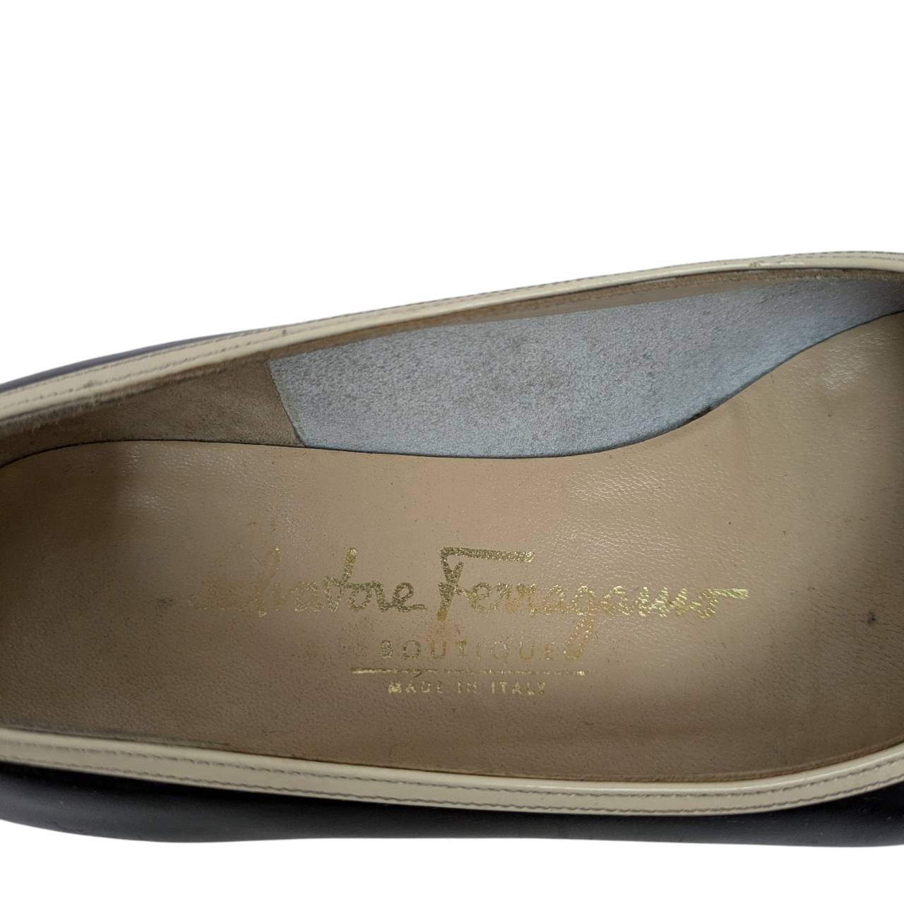 RC2601-306 Salvatore Ferragamo パンプス バイカラー 5