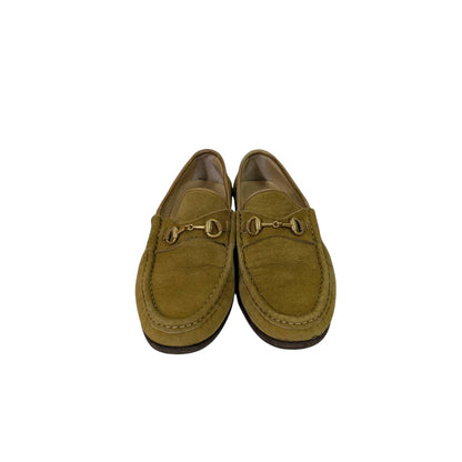 【RC2601-301】GUCCI　ローファー イエローベージュ 35 1/2