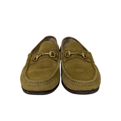 【RC2601-301】GUCCI　ローファー イエローベージュ 35 1/2