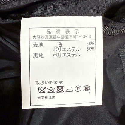 【OG-25】BRERA (ブレラ）137B8008 グレー シャドーストライプ ツーパンツスーツ　A4