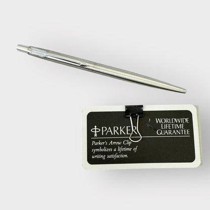 【少々汚れあり】Parker  パーカー Arrow Clip ボールペン シルバー