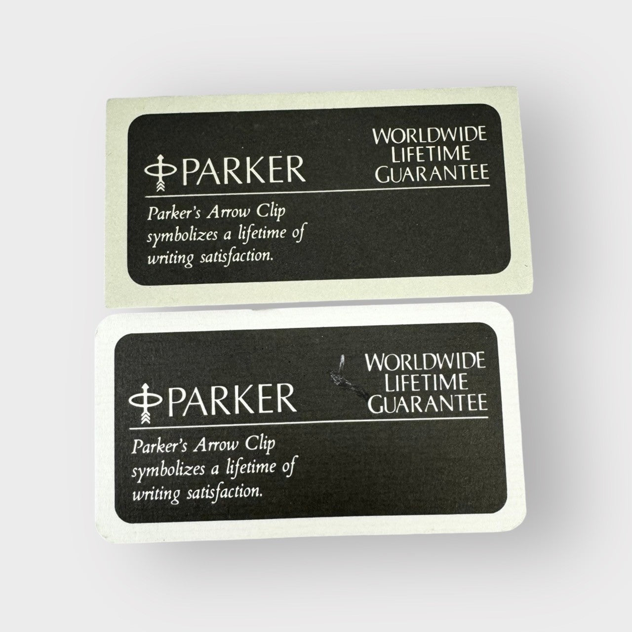【少々汚れあり】Parker  パーカー Arrow Clip ボールペン シルバー