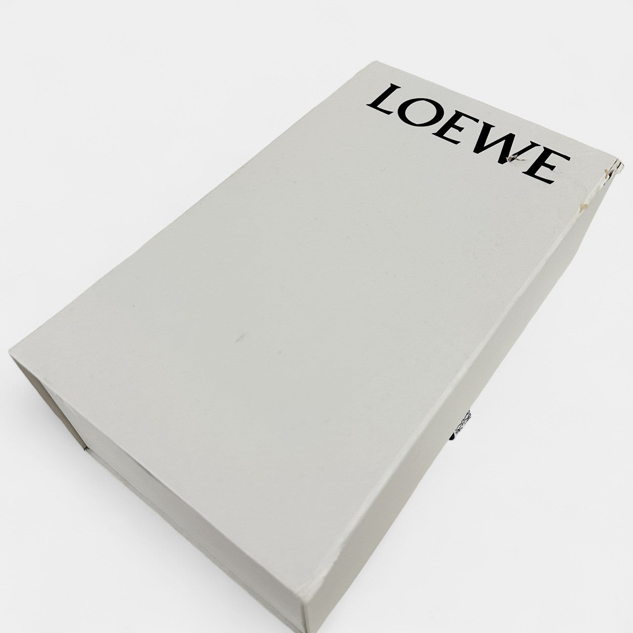 【やや汚れあり】LOEWE ロエベ ハイカットスニーカー 322009/38/ホワイト×ブラック