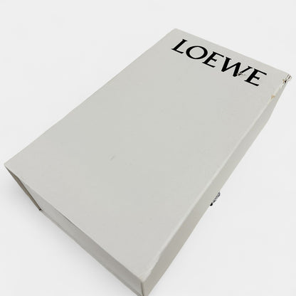 【やや汚れあり】LOEWE ロエベ ハイカットスニーカー 322009/38/ホワイト×ブラック