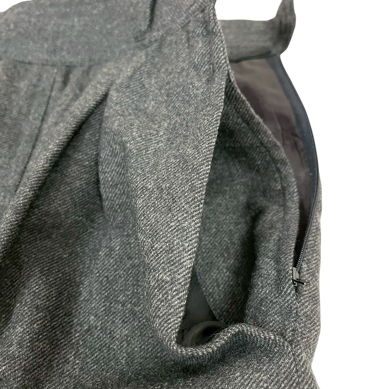 【RC2601-113】valentino garavani studio スカート　グレー 38