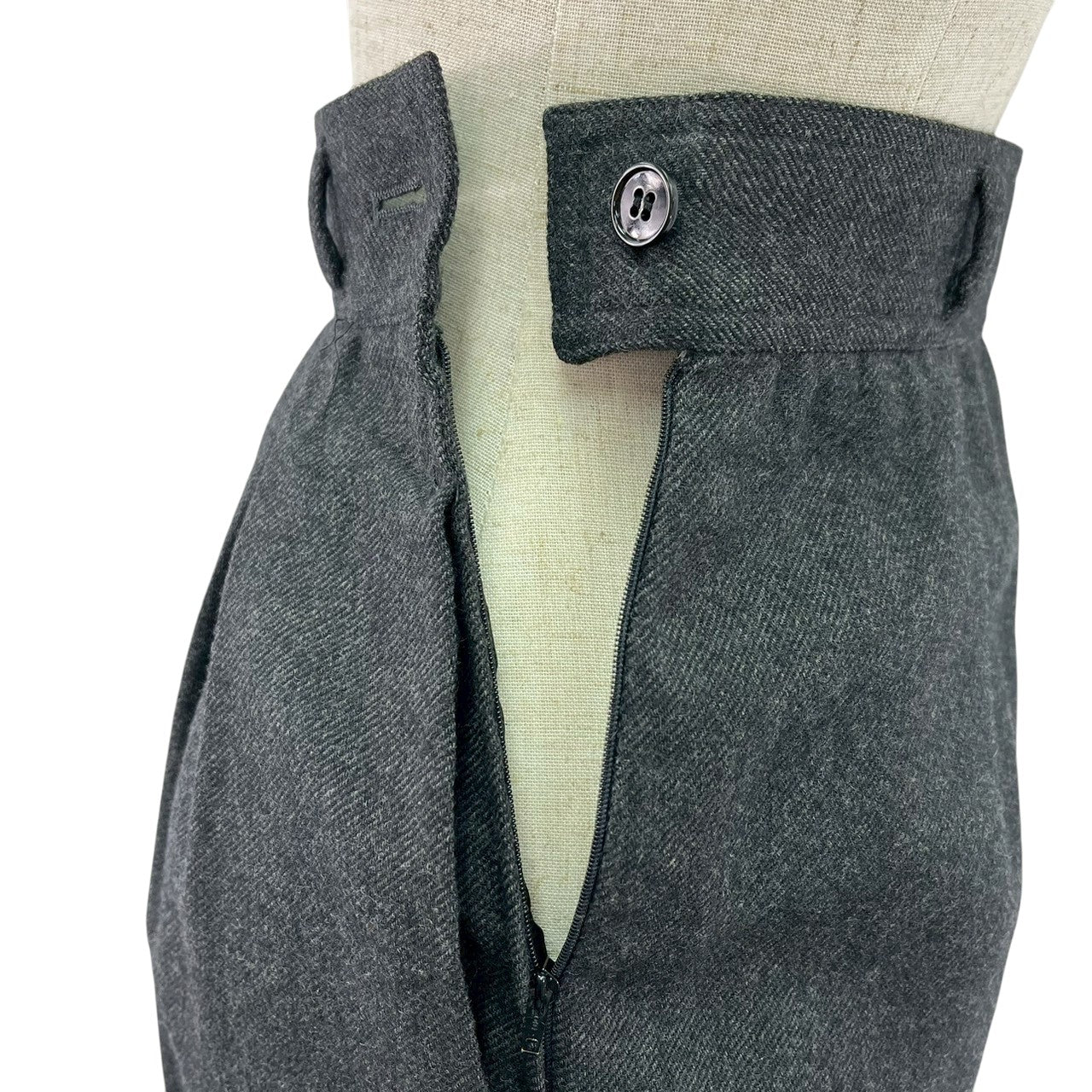 【RC2601-113】valentino garavani studio スカート　グレー 38