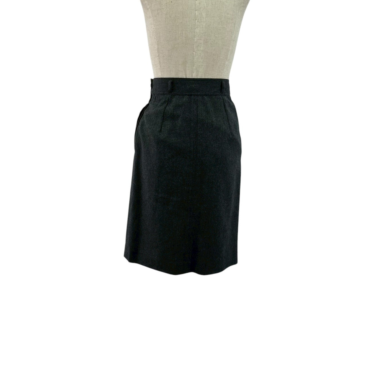 【RC2601-113】valentino garavani studio スカート　グレー 38