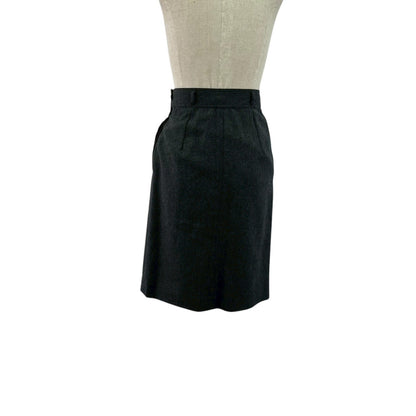 【RC2601-113】valentino garavani studio スカート　グレー 38