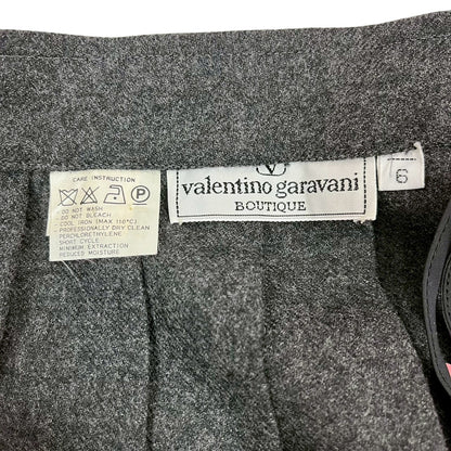 【RC2601-110】valentino garavani BOUTIQUE スカート　グレー　6
