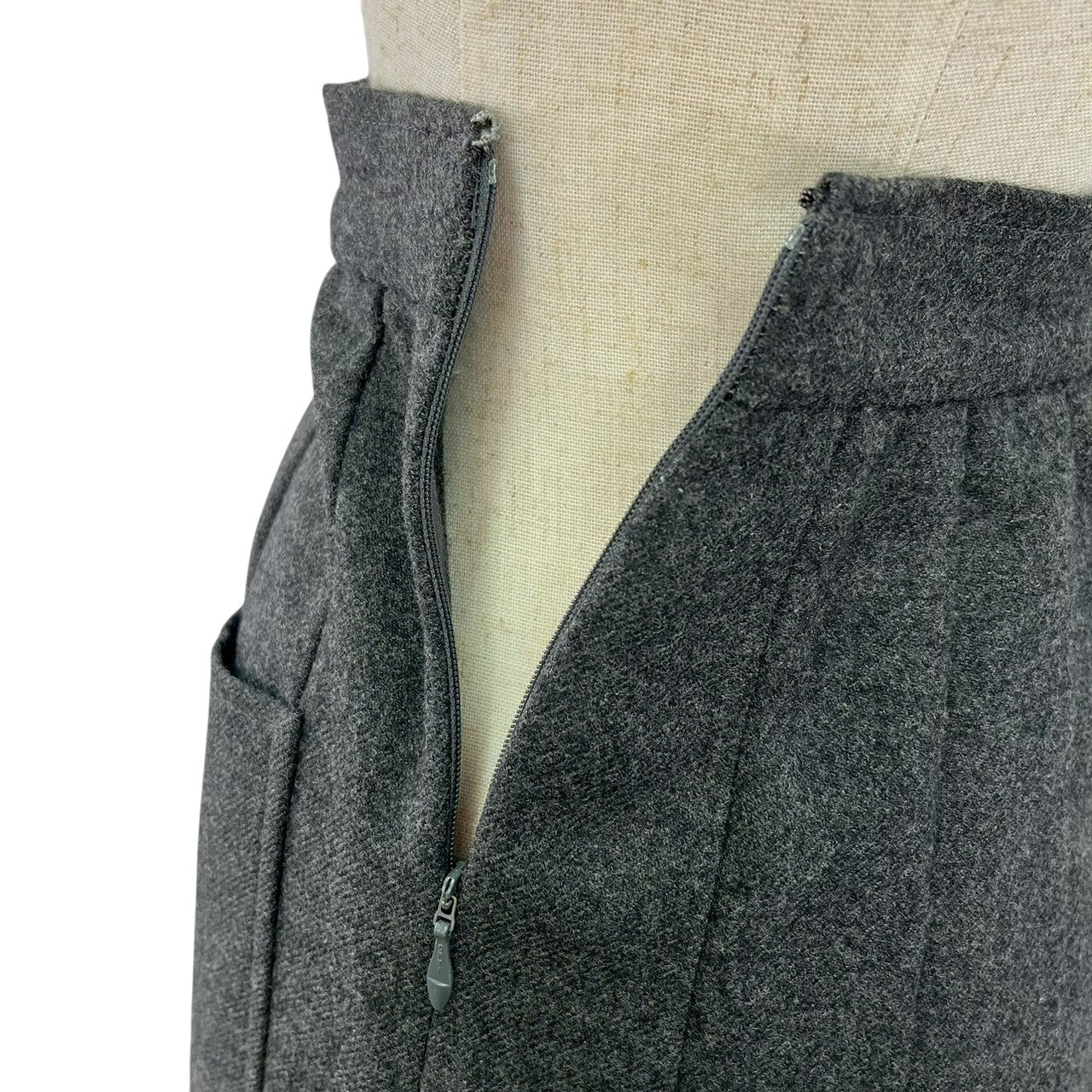 【RC2601-110】valentino garavani BOUTIQUE スカート　グレー　6