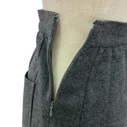 【RC2601-110】valentino garavani BOUTIQUE スカート　グレー　6