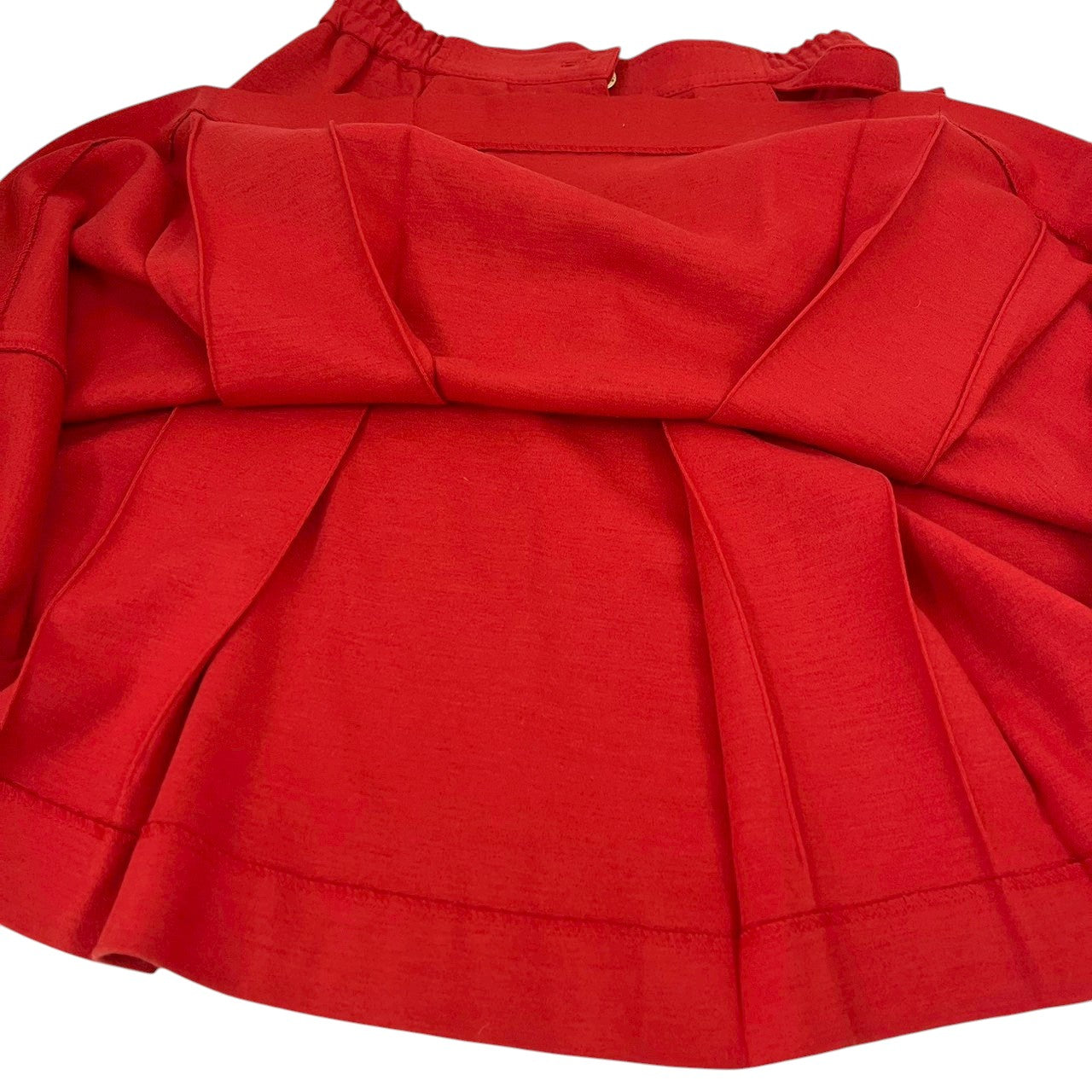 【RC2601-107】LEONARD スカート ウール　レッド　66-92