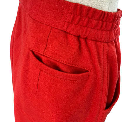 【RC2601-107】LEONARD スカート ウール　レッド　66-92