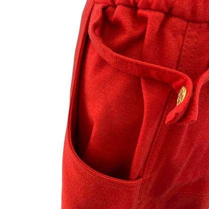 【RC2601-107】LEONARD スカート ウール　レッド　66-92