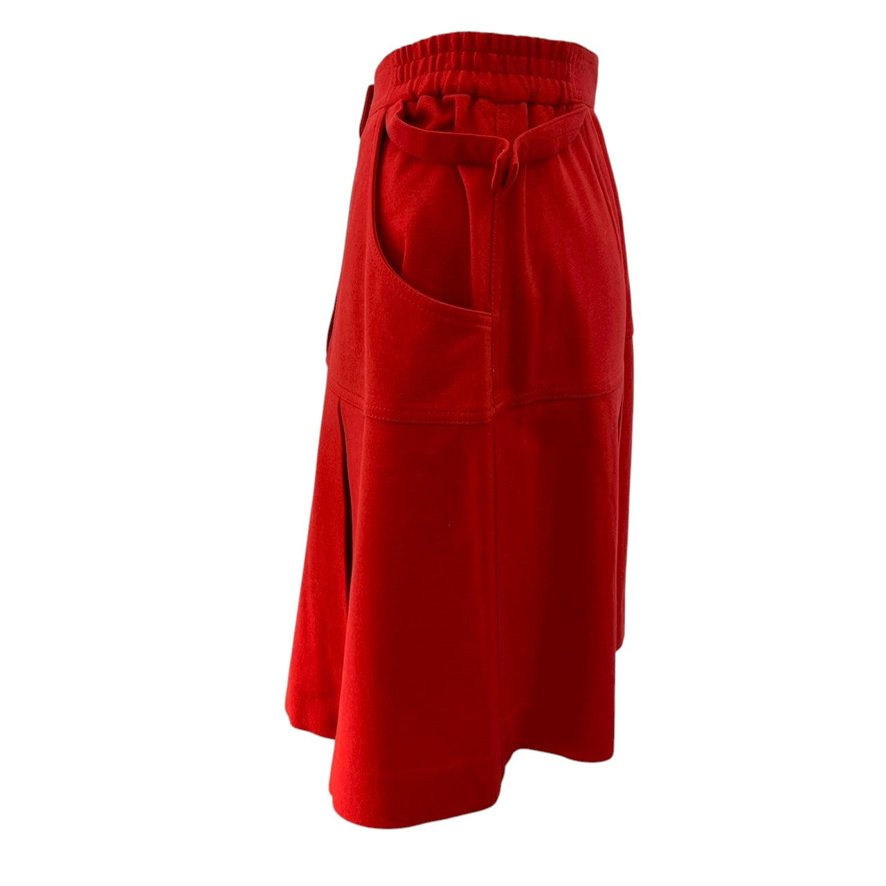 【RC2601-107】LEONARD スカート ウール　レッド　66-92