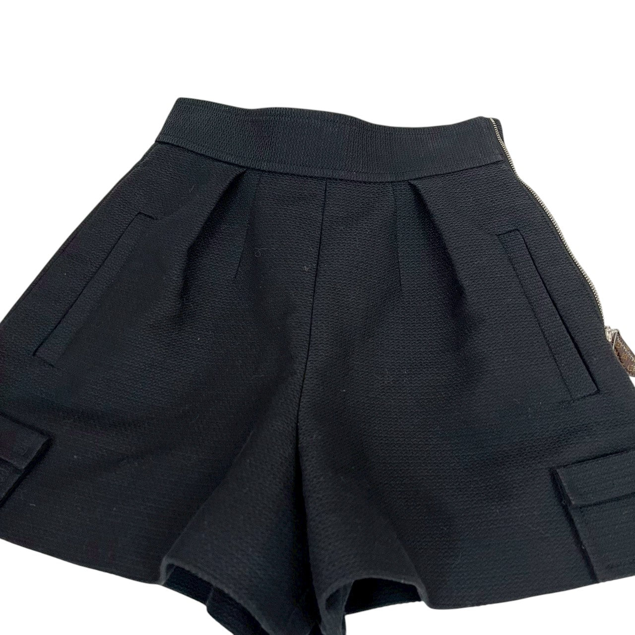 【RC2601-106】LOUIS VUITTON　RW221A JZ0 FMPA89/34/レディース/2021 LVモノグラムジップ ショートパンツ